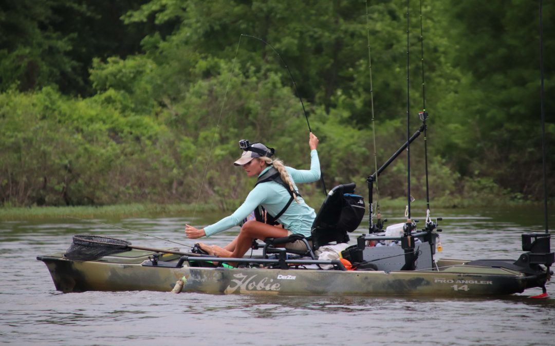 Elite Kayak Angler Kristine Fischer Takes Top Honors at Hobie® Bass Open  Series on Kentucky Lake