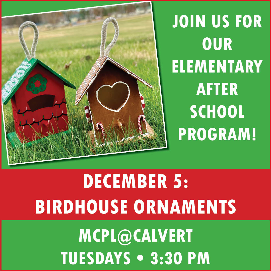 AFTER SCHOOL PROGRAM — City of Calvert