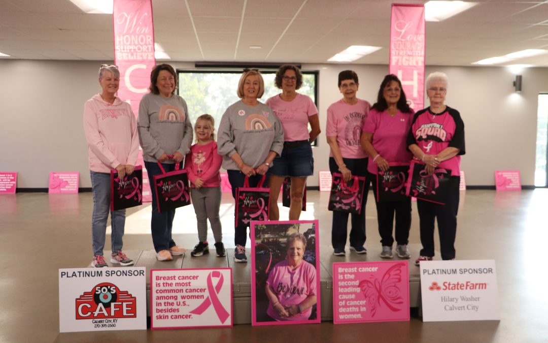 The Carol Capps Pink Walk – No one in this community walks alone