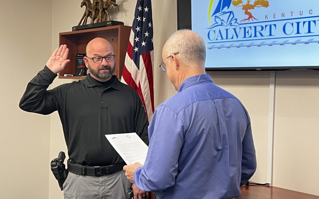 Calvert City welcomes Officer Tom Starks