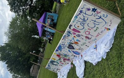 Calvert City says GET CREATIVE at Kids Art in the Park on June 13