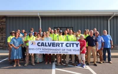 Calvert City Named City Government of the Year for 2025 by Kentucky League of Cities